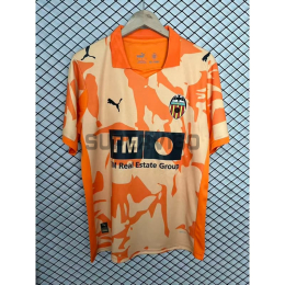 Camiseta Valencia 2026/2027 Naranja Versión Retro