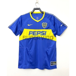 Camiseta Boca Junior 2003/04 Primera Equipación Retro
