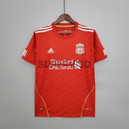 Camiseta Liverpool Primera Equipación Retro 2010/11