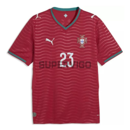 Camiseta Vitinha 23 Portugal Primera Equipación 2026 Rojo