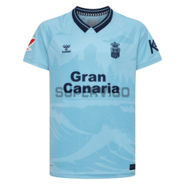 Camiseta Las Palmas 2025/2026 Segunda Equipación Azul con Parche La Liga