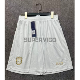Pantalón Corto Napoli Primera Equipación 2026/2027 Blanco
