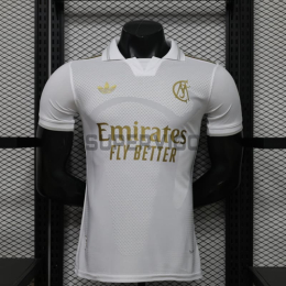 Camiseta Real Madrid 2026/2027 Edición Especial Blanco con Parche HP (EDICIÓN JUGADOR)