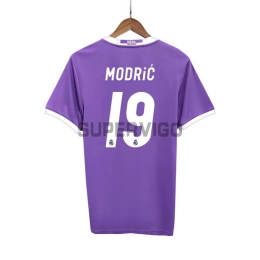 Camiseta MODRIĆ 19 Real Madrid Segunda Equipación Retro 2016/17