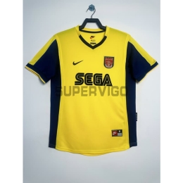 Camiseta Arsenal Segunda Equipación Retro 2000/01