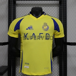 Camiseta Al-Nassr FC Primera Equipación 2024/2025 (EDICIÓN JUGADOR)