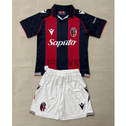 Camiseta Bologna Primera Equipación 2026/2027 Rojo/Azul Niño Kit