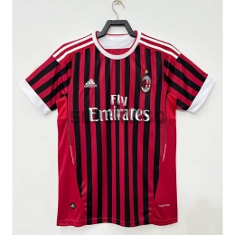 Camiseta AC Milan Primera Equipación Retro 11/12