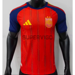 Camiseta España Primera Equipación Mundial 2026 Rojo/Azul (EDICIÓN JUGADOR) 2 Estrellas con FIFA2026