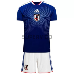 Camiseta Japón Primera Equipación 2026 Azul Niño Kit