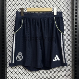 Pantalón Corto Real Madrid Segunda Equipación 2025/2026 Azul Marino (EDICIÓN JUGADOR)
