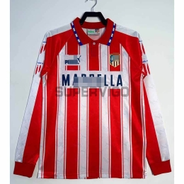 Camiseta Atletico de Madrid Primera Equipación Retro 1994/95 ML