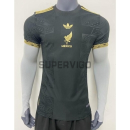 Camiseta México Tercera Equipación 2025 Negro (EDICIÓN JUGADOR)