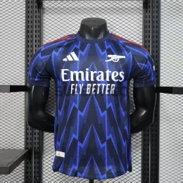 Camiseta Arsenal Segunda Equipación 2025/2026 Azul (EDICIÓN JUGADOR)