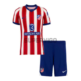 Camiseta Atlético de Madrid Primera Equipación 2026/2027 Rojo/Blanco Niño Kit