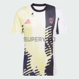 Camiseta Juventus 2024/2025 Pre-Match Amarillo/Blanco