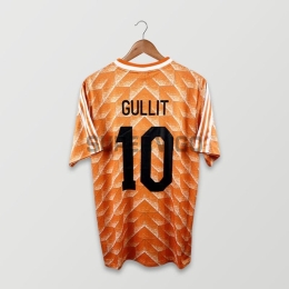 Camiseta GULLIT 10 Holanda Primera Equipación Retro 1988