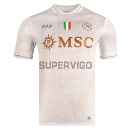 Camiseta Napoli Segunda Equipación 2025/2026 Blanco
