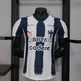 Camiseta Monterrey Primera Equipación 2025/2026 Azul Marino/Blanco (EDICIÓN JUGADOR)