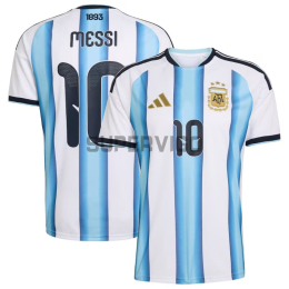 Camiseta Messi 10 Argentina Primera Equipación 2026 Azul/Blanco