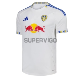 Camiseta Leeds United Primera Equipación 2025/2026 Blanco