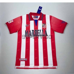 Camiseta Atlético de Madrid Primera Equipación Retro 1998/99