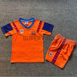 Camiseta Barcelona Segunda Equipación Retro 1991/92 Niño Kit