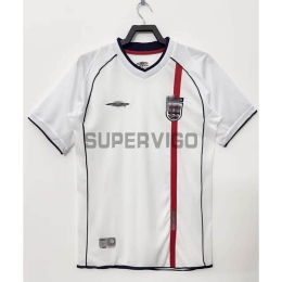 Camiseta Inglaterra Primera Equipación Retro 2002