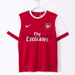 Camiseta Arsenal Primera Equipación Retro 2010/11 Rojo