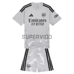 Camiseta de Portero Arsenal 2026/2027 Gris Niño Kit