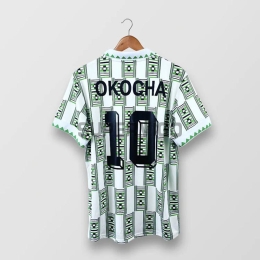 Camiseta OKOCHA 10 Nigeria Segunda Equipación Retro 1994