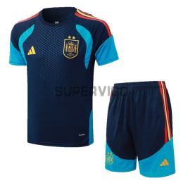 Camiseta de Entrenamiento España 2026 Kit Azul Marino 2 Estrellas